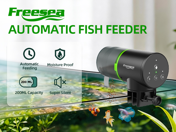 automatic fish feeder for aquarium