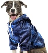 SlowTon Dog Hoodie Tie Dye - Warm Dog Sweater Hoodies with Pocket, Fall Winter Dogs Coat Jacket P...