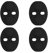 Figpade 4PCS Universal Silicone Car Door Latch Covers,Upgraded Silicone Door Latch Protective Cov...