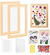 Aboofx Paper Making Kit, A6 Small Size Paper Making Screen Frame Kit, Wooden Mold and Deckle with...