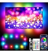 Tyute TV LED Lights, 9.8ft LED Strip Lights for 35-55 Inch TV Behind Lighting, RGB Color Changing...