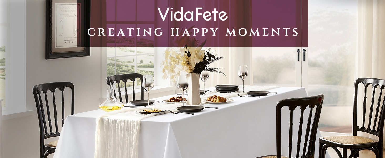 Rectangle Tablecloth Polyester Table Cloth,Stain Resistant and Wrinkle Polyester Dining Table Cover