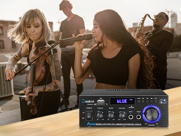 Stereo Audio Amplifier Receiver