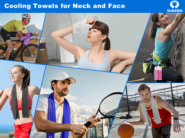 cooling towels for neck and face