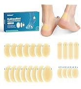Hydrocolloid Gel Blister Bandages Pads - Kimihome 23ct Water Resistant Blisters Bandages - Adhesi...