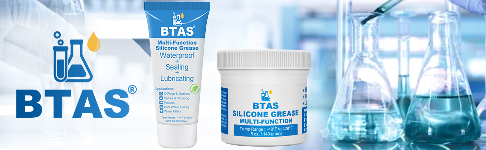BTAS Food Grade Silicone Grease O-Ring Gaskets Faucets Valve Pump Sealing Waterproof