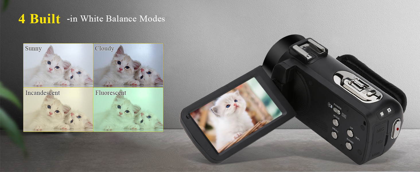 Infrared Night Vision, 18X Digital Zoom Tripod Video Camera Camcorder