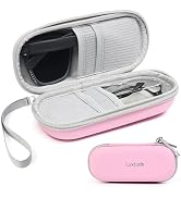 Luxtude Double Glasses Case Hard Shell, Portable Double Eyeglass Case | Sunglasses Travel Case fo...