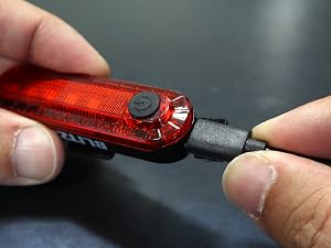 red bike light bicycle rear tail rechargeable safety back led luces bicicleta taillights cycling