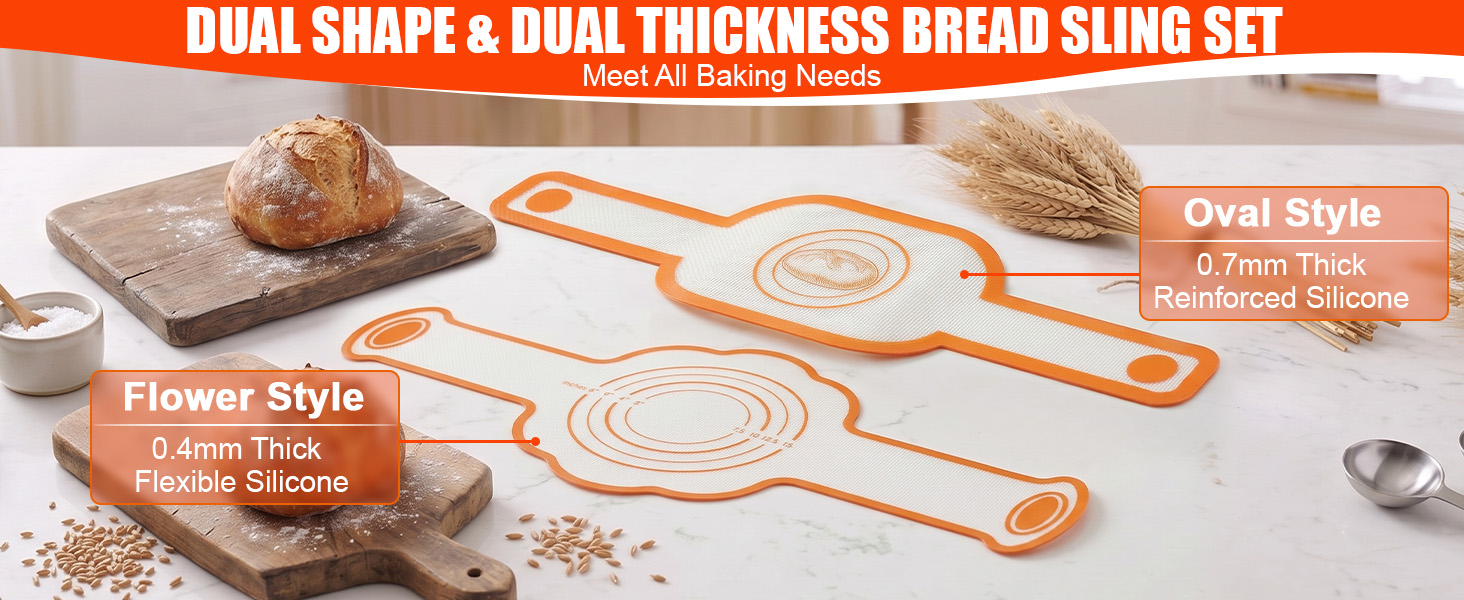silicone sourdough bread sling
