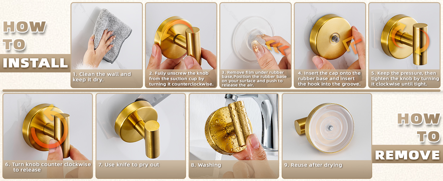 suction cup hook for shower