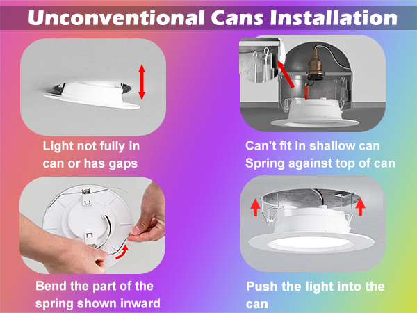 smart led can lights