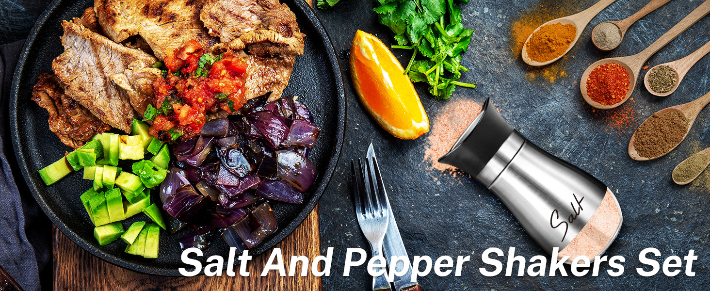 Salt And Pepper Shakers Set