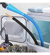 Sealegend 2 Pieces Dryer Vent Cleaner Kit and Dryer Lint Brush Vacuum Hose Attachment Brush Lint ...