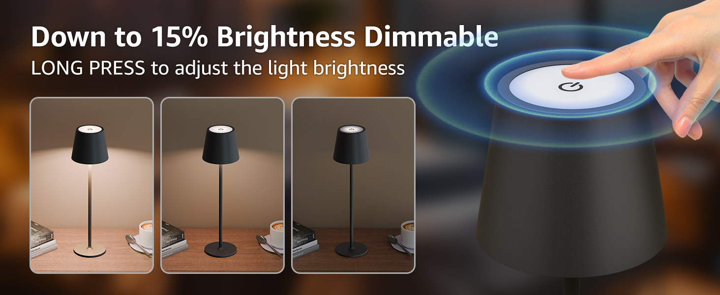 rechargeable table lamp