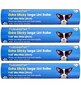 9.45" Large Lint Roller Refills, Suitable for Most 9.45in Giant Lint Roller Handle, Extra Sticky ...