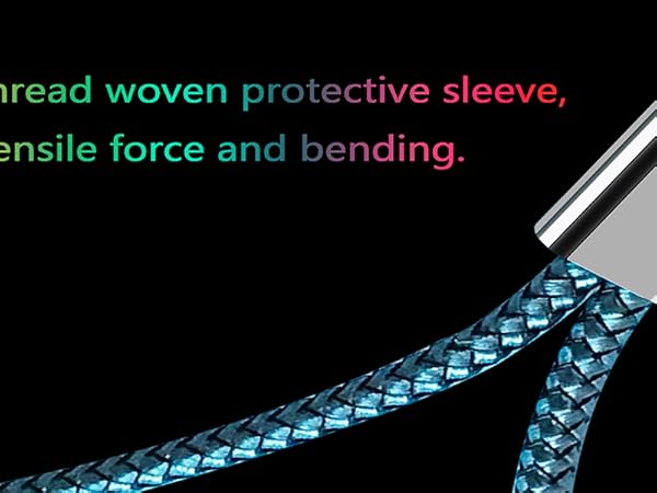 Fishing line braided protective sleeve