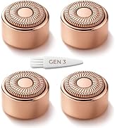 Gen 3 Replacement Heads for Finishing Touch Flawless Facial Hair Removal for Women, Also fits Pro...
