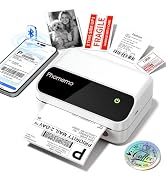 Phomemo M420 Thermal Label Printer, 4x6 Portable Shipping Label Printer | Red&Black Dual-Color Pr...