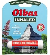 Olbas Inhaler Aromatherapy, Essential Oil Inhaler with Natural Oils, 0.01 Oz, 1 Pack, Pocket Size...