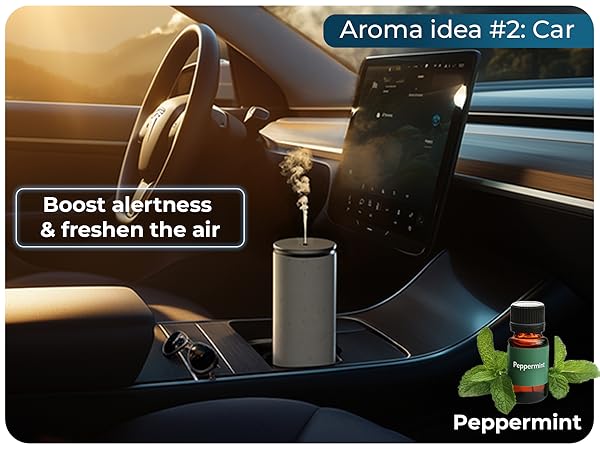 Cooper Bliss Nebulizing Diffuser – boost alertness and freshen the air with peppermint aroma