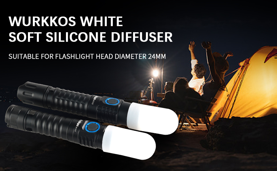 Flashlight diffuser