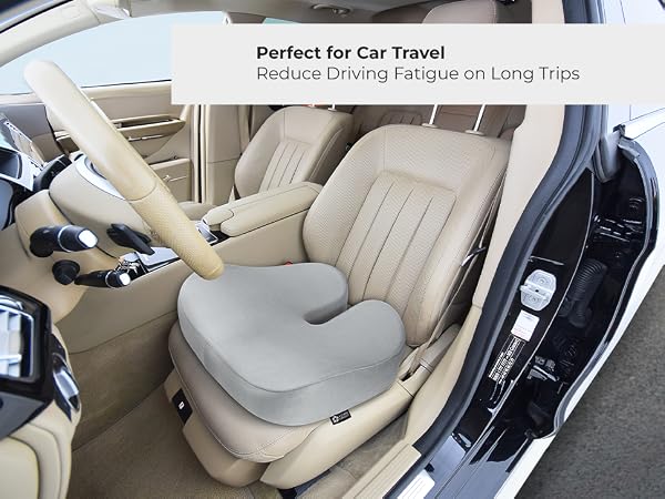 Seat Cushion Pillow - For Car Travel