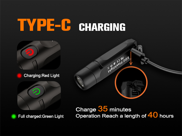 keychain light rechargeable