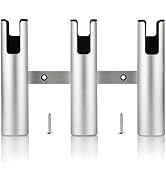 Marinebaby Aluminum Fishing Boat Rod Holder,3/4 Link Tube Aluminum Rod Rack, Suit Boats & Yacht ,...