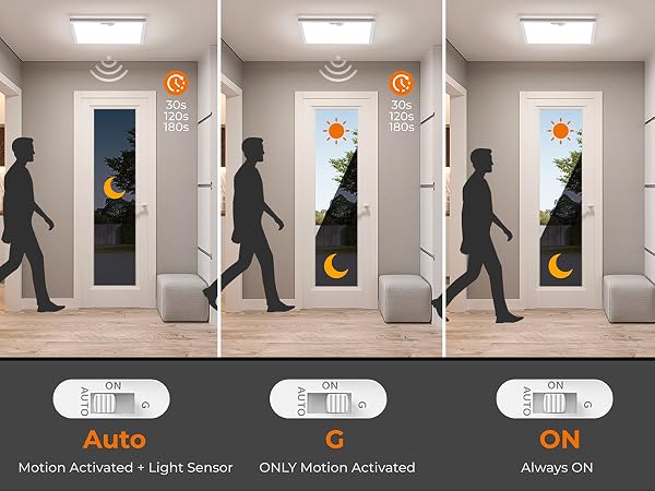 motion sensor light wired