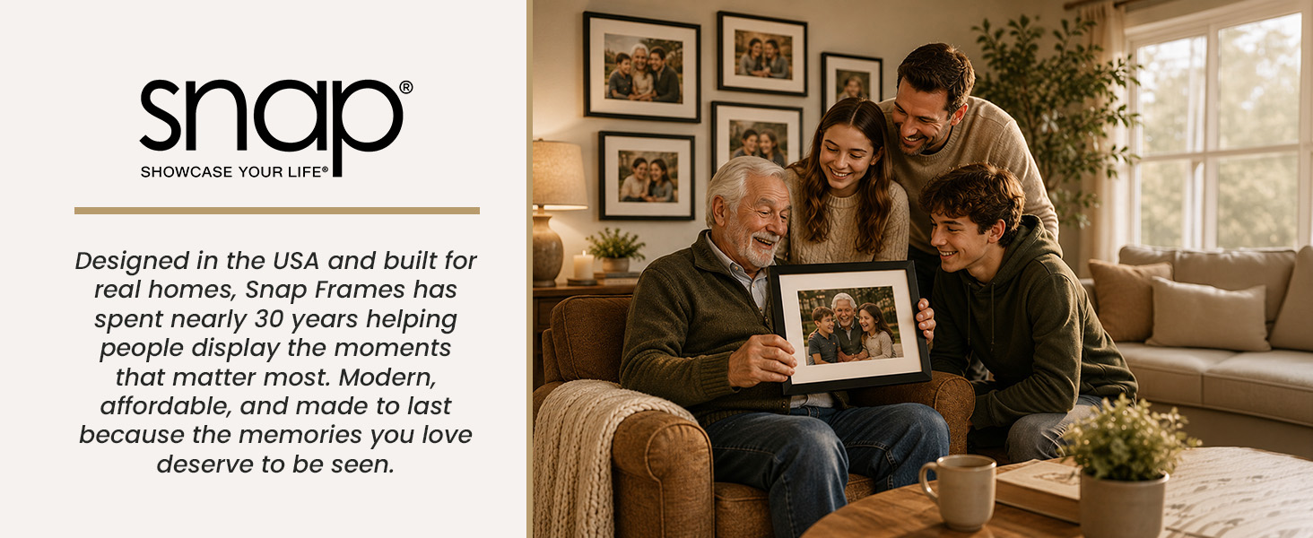 Snap Picture Frames Brand Information