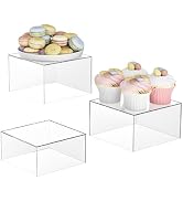 Hongtuocb Acrylic Dessert Stand,Buffet Risers, Food Risers, Multi-Purpose Cake Stand for Parties,...