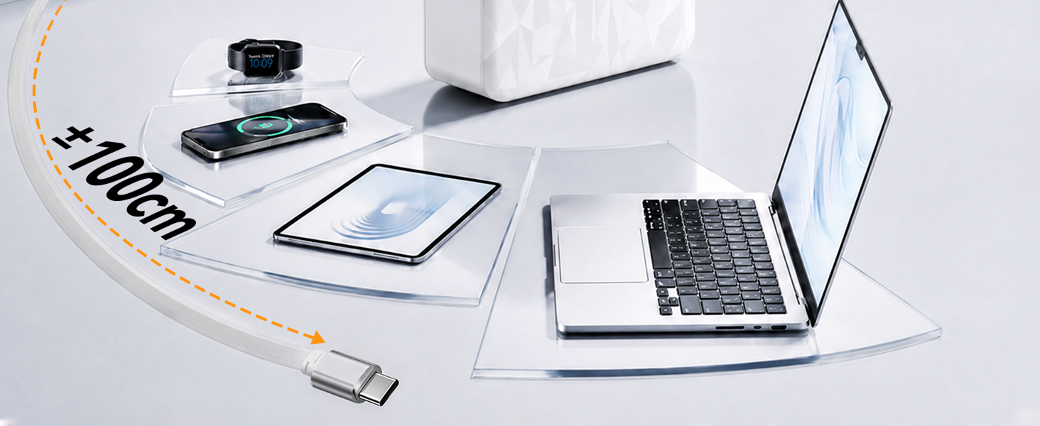 retractable charging cable