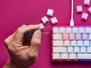 HyperX keycap removal tool included