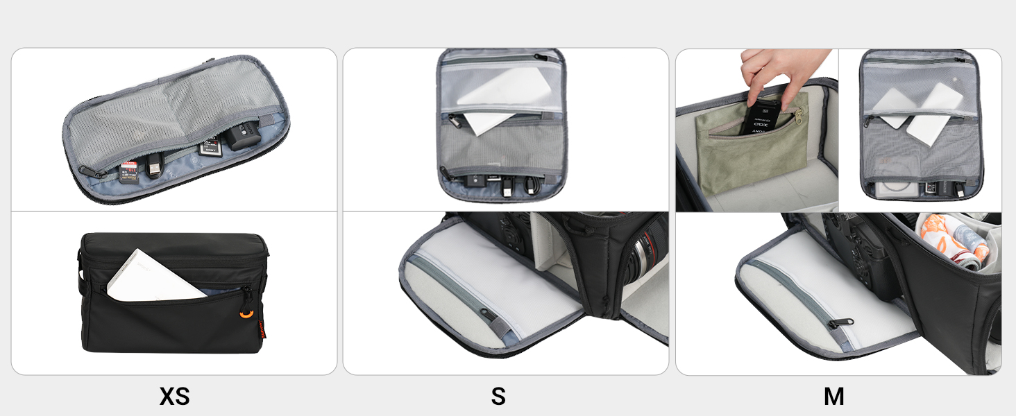 mirrorless storage organizer