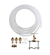 Ice Maker Supply Line and Humidifier Installation Kit for Refrigerators & Freezers, 1/4” x 25’ Po...
