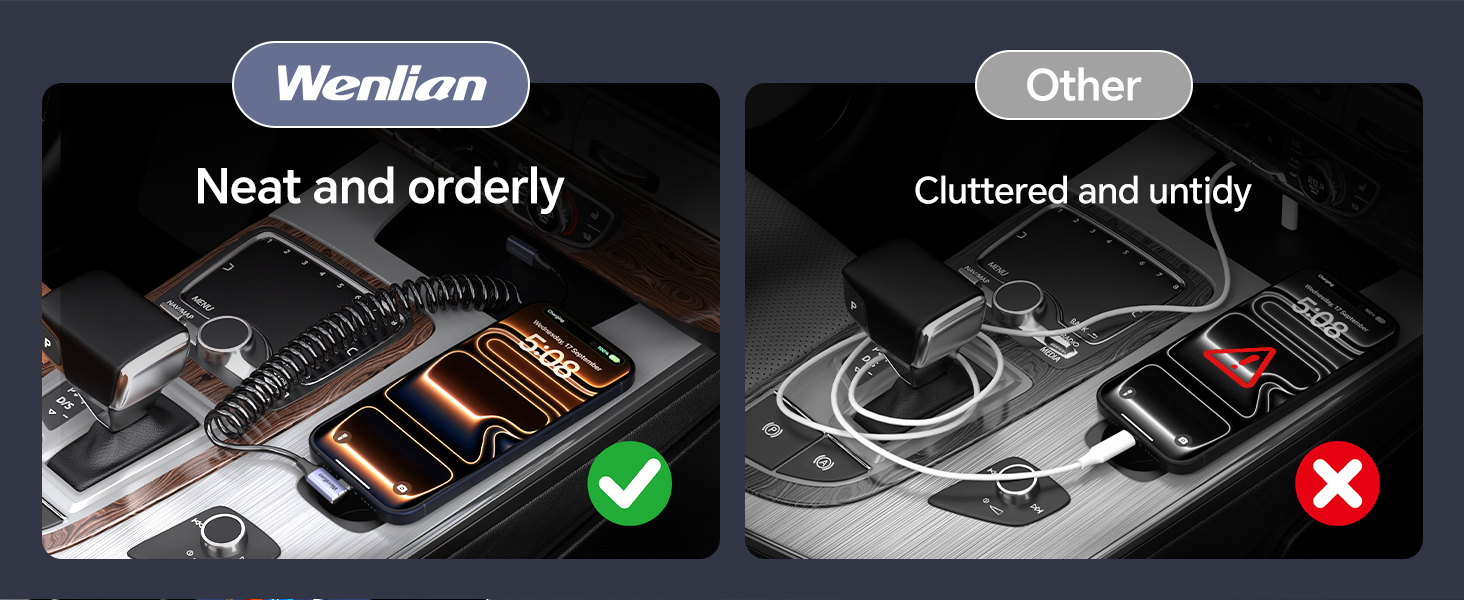 USB C Colied Cable