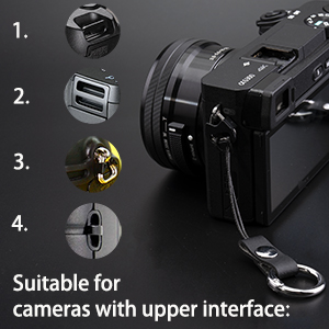 camera strap connector