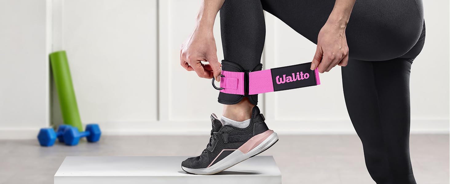 Ankle Resistance Bands with Cuffs