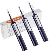 VANDESAIL 3PCS LC One Click Cleaner, LC Fiber Cleaner Pen, LC/MU 1.25mm Ferrule Connectors Fiber ...
