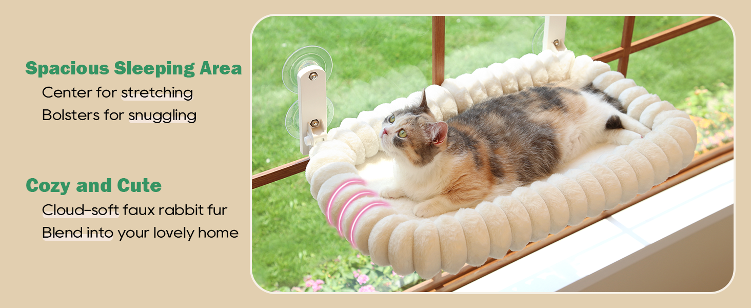 snugcloud cat window perch