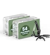 OILSAO Electric Flosser Refills - 108 Pack of Double-Line Floss Heads | Easy Snap-On, Gentle Gum ...