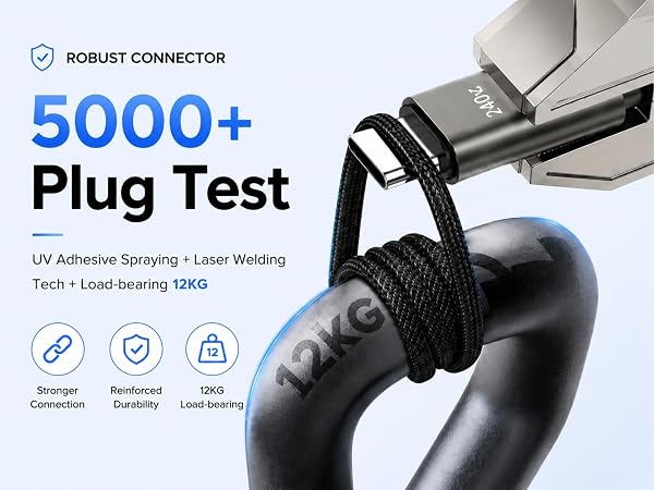 240w Braided Fast Charge Cable