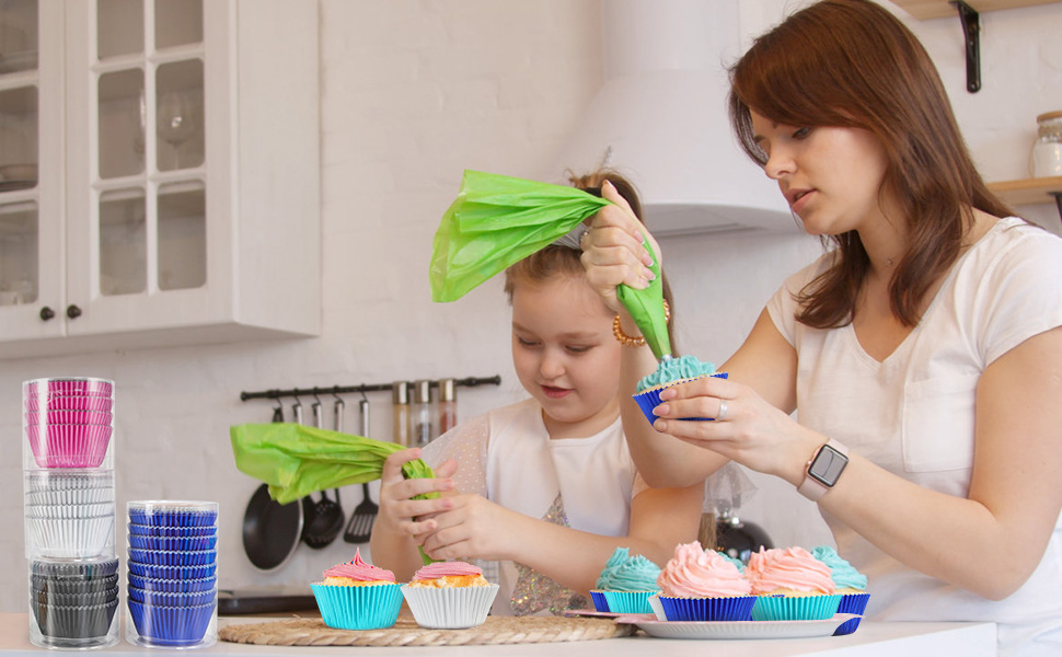 foil cupcake liners