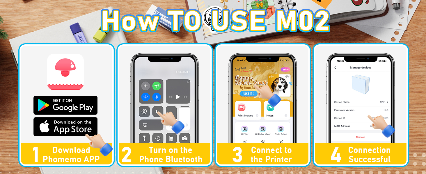 mini sticker printer