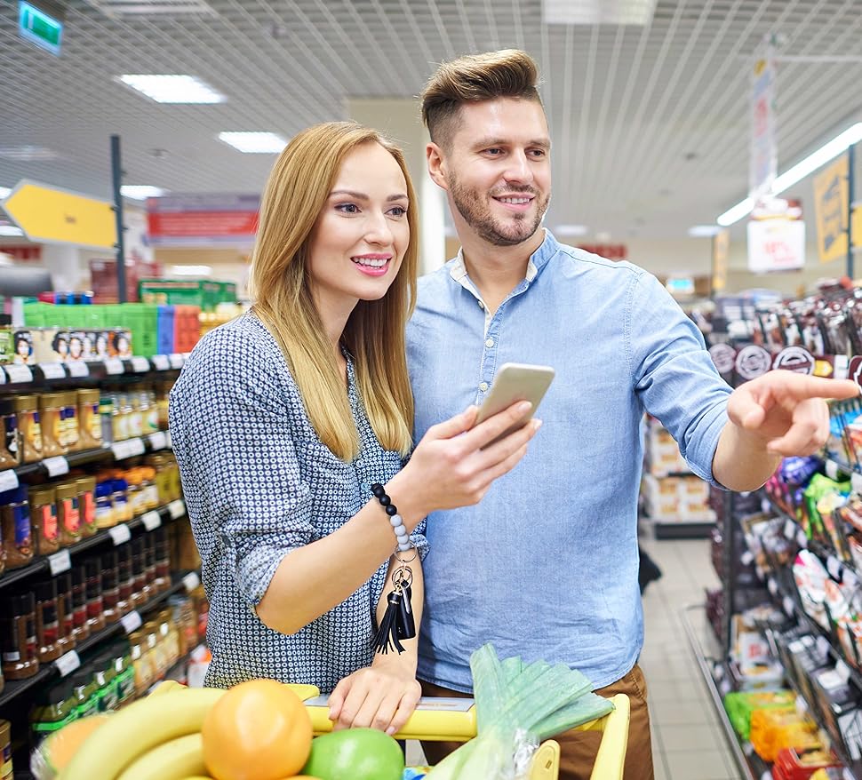 black silicone beaded key chains