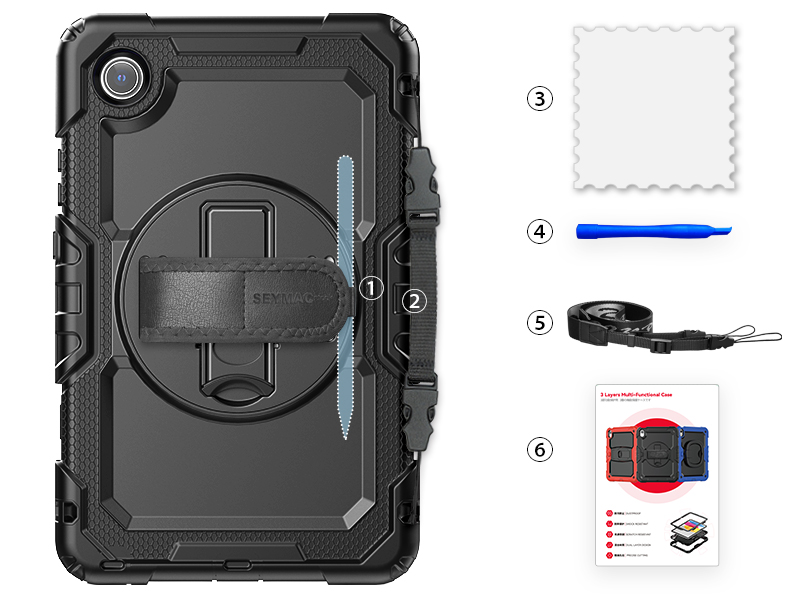 SEYMAC stock Case for Lenovo Tab One/Tab K9