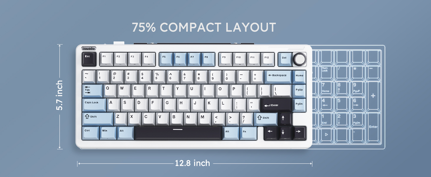 b75 layout
