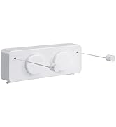 Danpoo Retractable Clothesline, Anti-Sag Adjustable Knob Heavy-Duty Clothes Line Retracting Indoo...