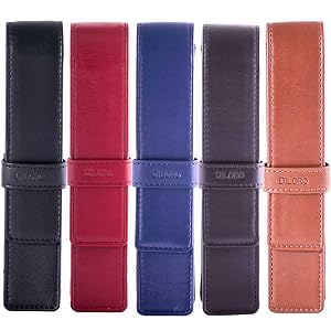 DiLoro Leather Single Pen and Pencil Holder